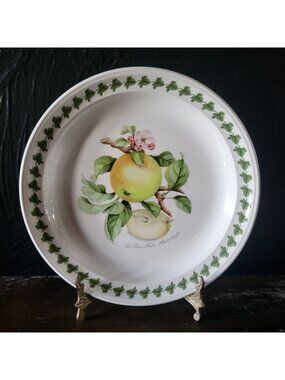 Portmeirion Apple Harvest Salad Plate 8.5" Botanical Plate Wall English *Read